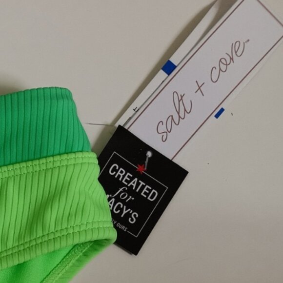 Salt Cove Juniors Banded High-Waist Rib Mint XL - Picture 3 of 5